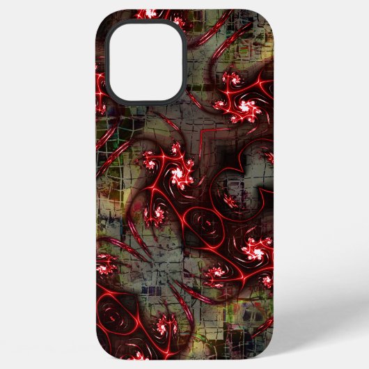 Coque iPhone 12 Pro Max Grande relation d'étrange fractale par rapport à l (Verso)