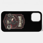 Coque iPhone 12 Pro Max Graphiques Multi-Expressifs (Verso Horizontal)