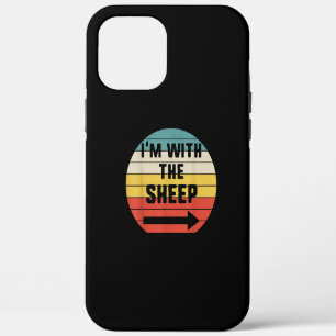 Coque iPhone 12 Pro Max Im Avec Mouton Cadeau Couple Halloween Correspon