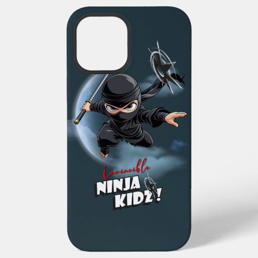 Coque iPhone 12 Pro Max Invincible Ninja Kidz | (Verso)