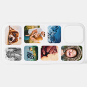 Coque iPhone 12 Pro Max iPhone12 Pro Max Photo Collage Modèle iP arrondi (Retour horizontal)