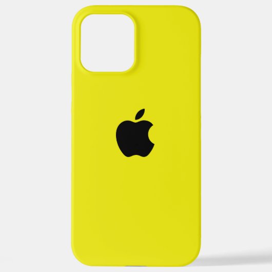 Coque iPhone 12 Pro Max iPhone 12 Pro Max jaune profond (Verso)