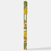 Coque iPhone 12 Pro Max iPhone Motif à la bière et à la pizza (Côté droit)