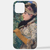 Coque iPhone 12 Pro Max Jeanne (Printemps) Par Édouard Manet (Verso)