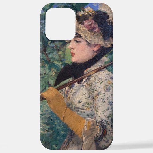 Coque iPhone 12 Pro Max Jeanne (Printemps) Par Édouard Manet (Verso)