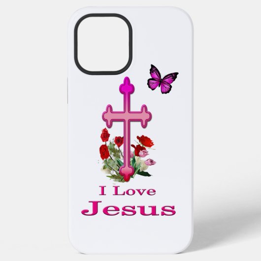 Coque iPhone 12 Pro Max Jésus (Verso)