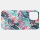 Coque iPhone 12 Pro Max Jewel Tone Floral (Retour horizontal)