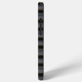 Coque iPhone 12 Pro Max Jolies rayures rétro modernes (Côté gauche)