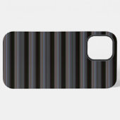 Coque iPhone 12 Pro Max Jolies rayures rétro modernes (Verso Horizontal)