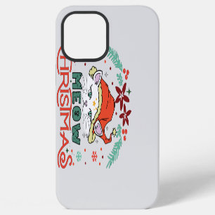 Coque iPhone 12 Pro Max Joyeux Noël, Miaou Noël