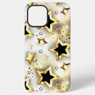 Coque iPhone 12 Pro Max Légère sans couture avec des étoiles dorées