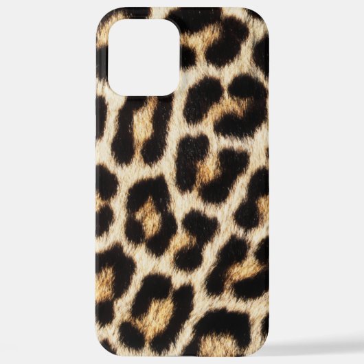 Coque iPhone 12 Pro Max Léopard iPhone 12 Pro MaxSlim Coque, brillant (Verso)