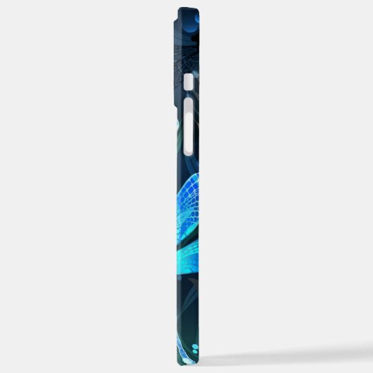 Coque iPhone 12 Pro Max Les libellules du lac (Côté gauche)