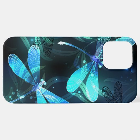 Coque iPhone 12 Pro Max Les libellules du lac (Retour horizontal)