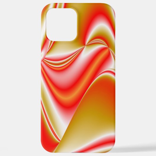 Coque iPhone 12 Pro Max Love and Gold Abstrait 3D Rainbowart (Verso)