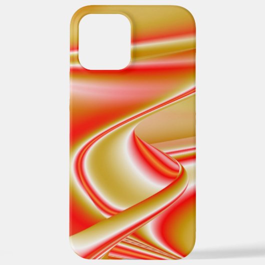 Coque iPhone 12 Pro Max Love and Gold Abstrait 3D Rainbowart (Verso)