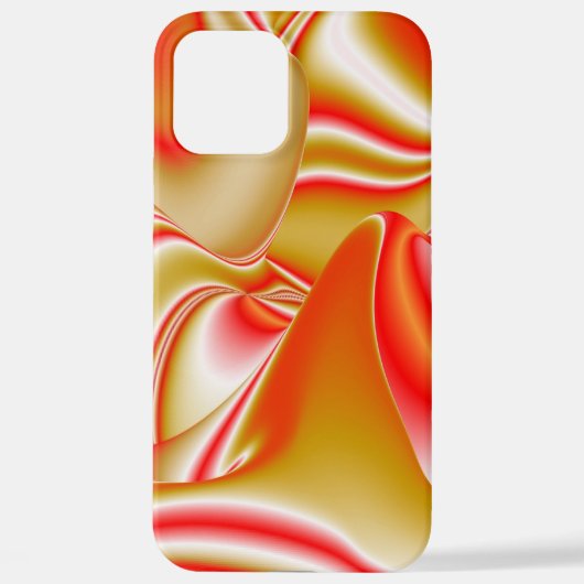 Coque iPhone 12 Pro Max Love and Gold Abstrait 3D Rainbowart (Verso)