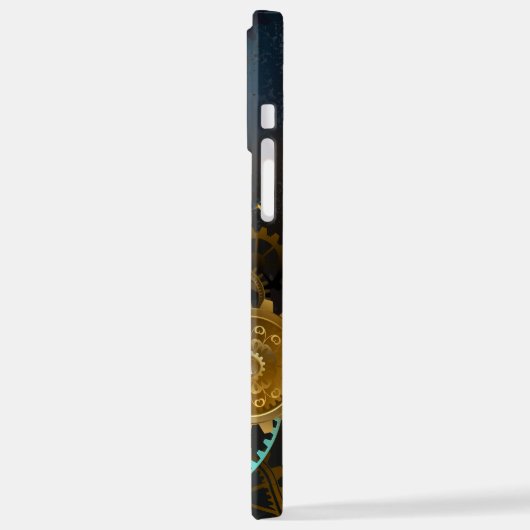 Coque iPhone 12 Pro Max Luciole de vapeur (Côté gauche)