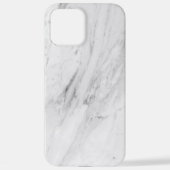 Coque iPhone 12 Pro Max Marbre blanc (Verso)