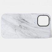 Coque iPhone 12 Pro Max Marbre blanc (Verso Horizontal)