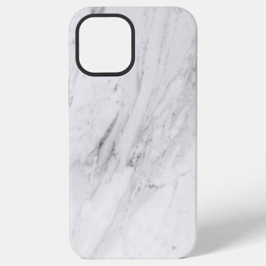 Coque iPhone 12 Pro Max Marbre blanc (Verso)