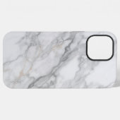 Coque iPhone 12 Pro Max Marbre Blanc (Verso Horizontal)