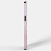 Coque iPhone 12 Pro Max Marbre de texture rose abstrait (Côté droit)