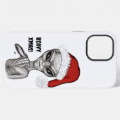 Coque iPhone 12 Pro Max Mauvais Alien, Lourds Noël ! (Verso Horizontal)