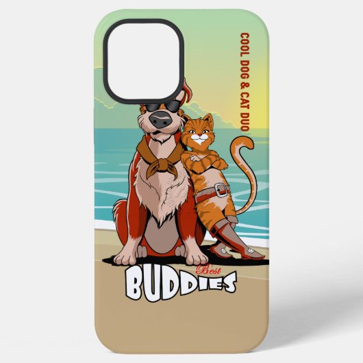 Coque iPhone 12 Pro Max Meilleur Ami (Verso)