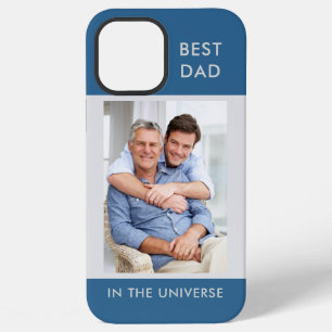 Coque iPhone 12 Pro Max Meilleur Papa de l'Univers Photo Personnalisée P