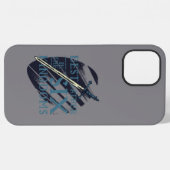Coque iPhone 12 Pro Max Meilleur Père épée (Verso Horizontal)