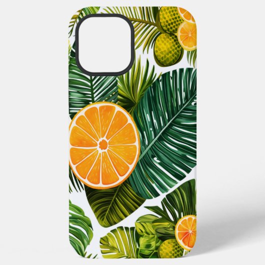 Coque iPhone 12 Pro Max Mélodie d'oranges (Verso)