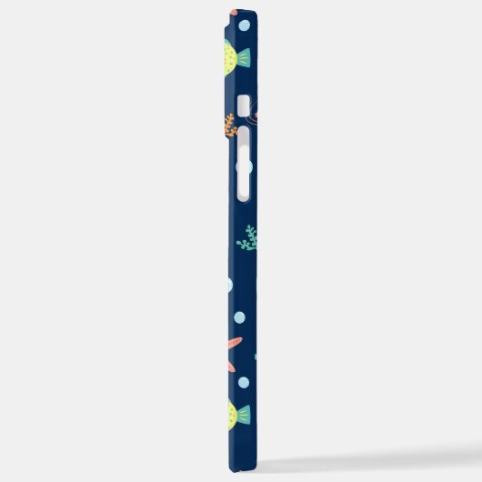 Coque iPhone 12 Pro Max Monde marin (Côté gauche)