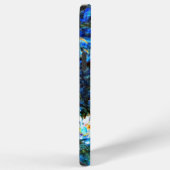 Coque iPhone 12 Pro Max Monet - Lys d'eau, Bleu, (Côté droit)