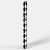 Coque iPhone 12 Pro Max Motif à carreaux BW Rpt (Côté droit)