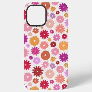 Coque iPhone 12 Pro Max Motif de floraisons colorées