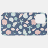 Coque iPhone 12 Pro Max motif des coquillages (Retour horizontal)