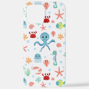 Coque iPhone 12 Pro Max Motif du monde marin