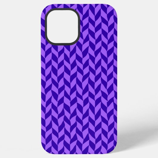 Coque iPhone 12 Pro Max motif violet (Verso)