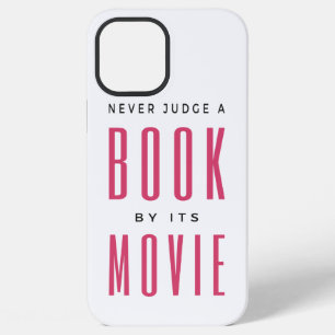 Coque iPhone 12 Pro Max Ne jugez jamais un livre par son film I