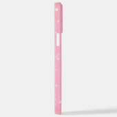 Coque iPhone 12 Pro Max Nom monogrammé pailleté élégant (Côté droit)