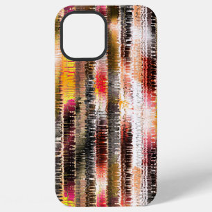 Coque iPhone 12 Pro Max Papier découpé en bandes abstraites