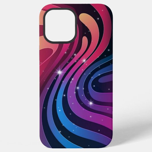 Coque iPhone 12 Pro Max Papier peint à dégradé (Verso)