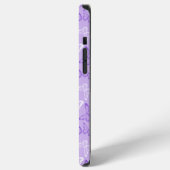Coque iPhone 12 Pro Max Papillon Violet (Côté gauche)