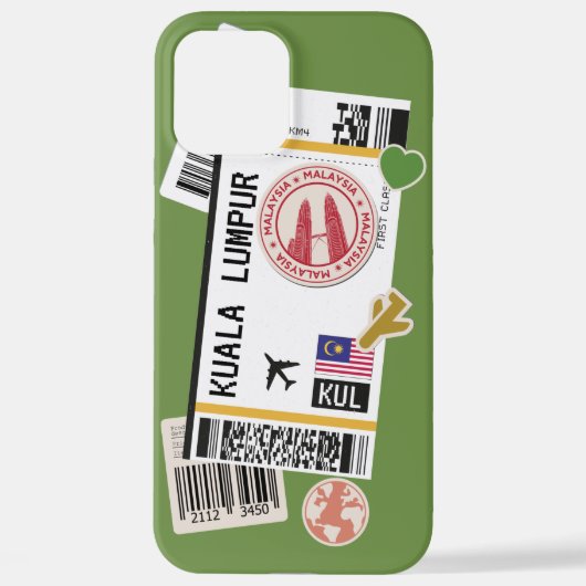 COQUE iPhone 12 PRO MAX PASS KUALA LUMPUR MALAYSIA (Verso)
