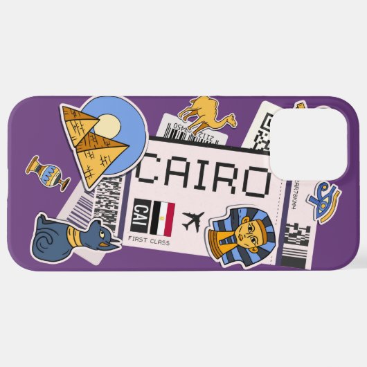 COQUE iPhone 12 PRO MAX PASSAGE D'EMBARQUEMENT CAIRO (Retour horizontal)
