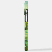 Coque iPhone 12 Pro Max peinture de vallée verte Aquarelle (Côté gauche)