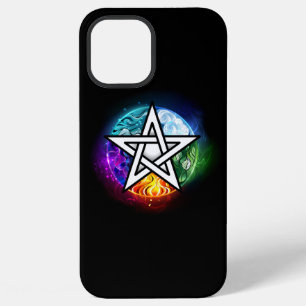 Coque iPhone 12 Pro Max pentagramme wiccan