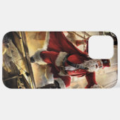 Coque iPhone 12 Pro Max Pirate Père Noël (Retour horizontal)