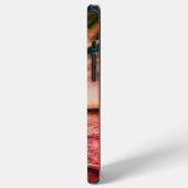 Coque iPhone 12 Pro Max Plage artistique oiseau mer (Côté gauche)